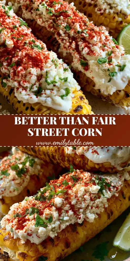 Three ears of Grilled Elote on a rustic plate with thick white sauce, cotija cheese, red Tajin, and cilantro.