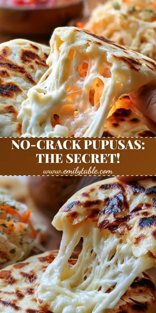 A stack of Salvadoran pupusas on a wooden plate with golden-brown sear marks and melting quesillo cheese. (pupusas recipe)