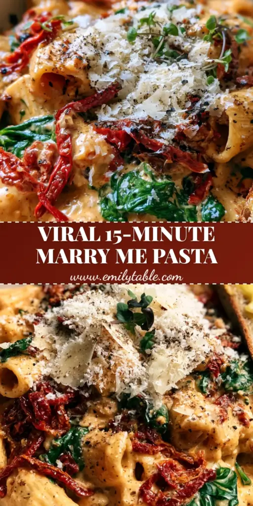Creamy Sun-Dried Tomato Pasta with Garlic and Spinach 4 A handheld smartphone photo showing a wide bowl of Creamy Sun-Dried Tomato Pasta with rigatoni, wilted spinach, and a side of buttery sourdough bread.